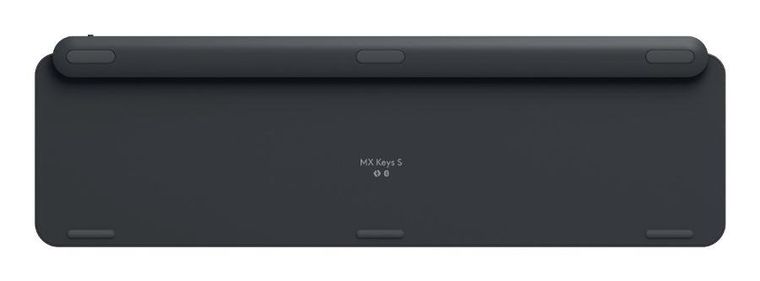 Logitech, MX Keys S, klawiatura bezprzewodowa, graphit