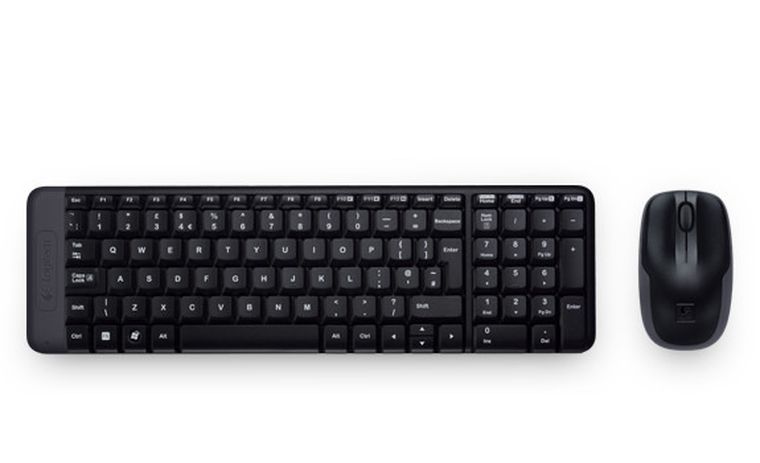 Logitech, zestaw bezprzewodowy klawiatura i mysz MK220 920-003168