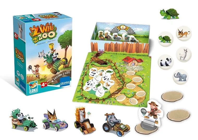 Loki, Zwiej z zoo, gra familijna 2w1