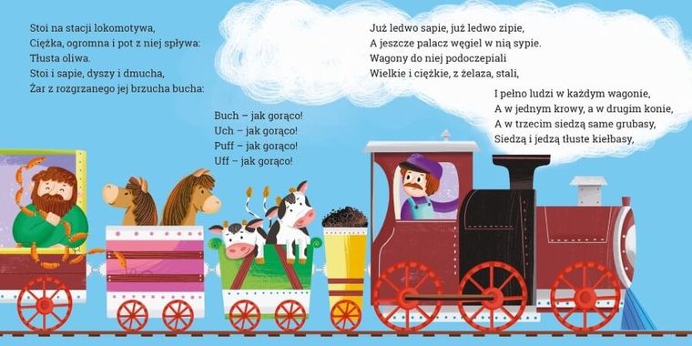 Lokomotywa. Moje pierwsze bajeczki