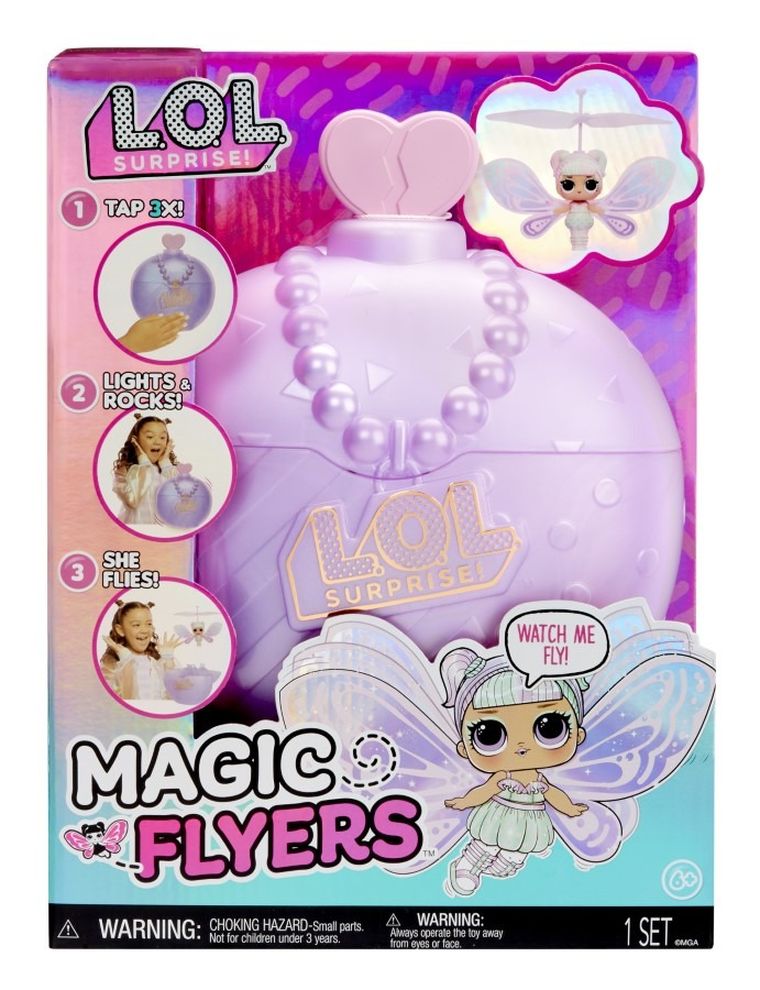 L.O.L. Surprise, Magic Flyers, latająca wróżka, Lilac Wings