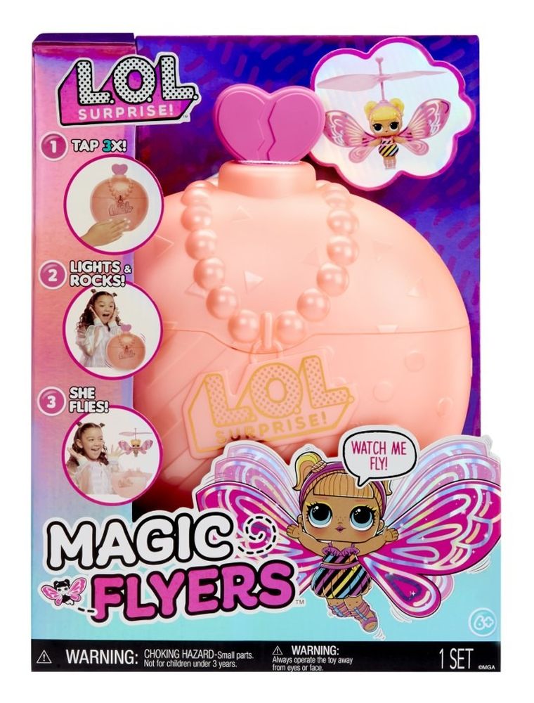 L.O.L. Surprise, Magic Flyers, latająca wróżka, Pink Wings