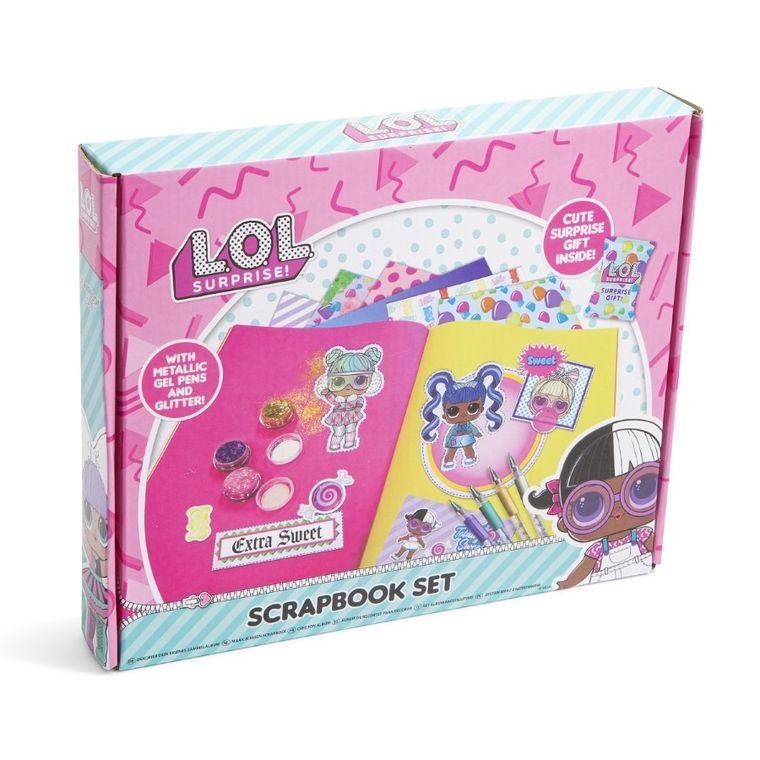 L.O.L. Surprise, notatnik, zestaw kreatywny