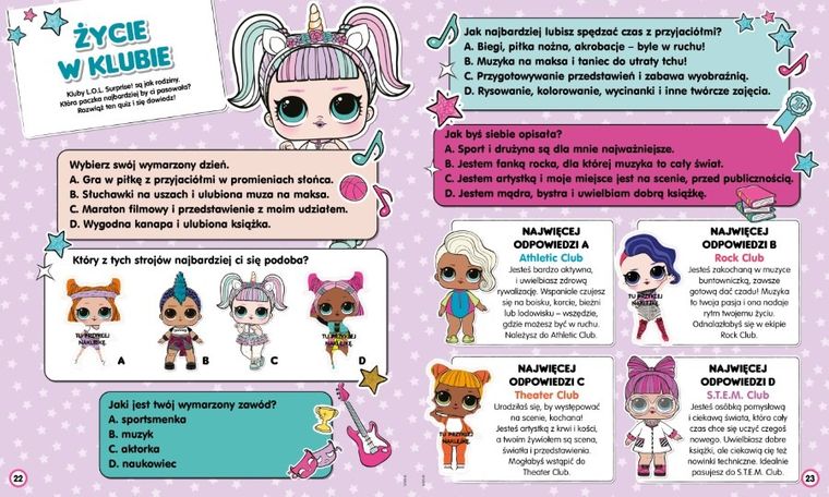 L.O.L. Surprise! Zadanie Przyklejanie. Część 1