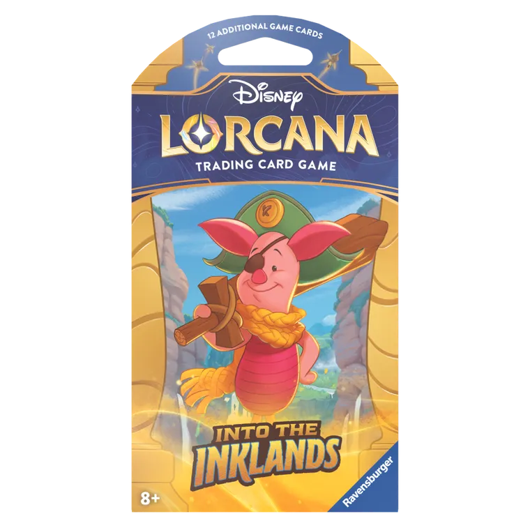 Lorcana, Disney, Into the Inklands, Booster Pack, gra karciana, booster, 1 szt.