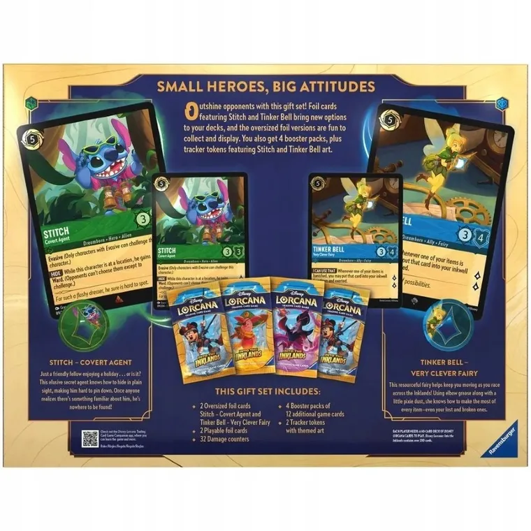 Lorcana, Disney, Into the Inklands, gra karciana, zestaw prezentowy