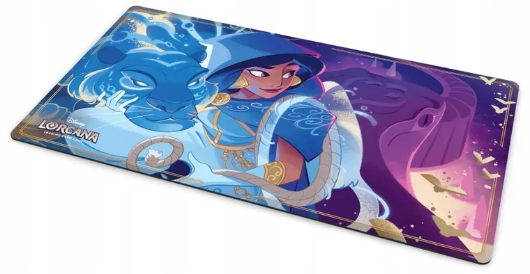 Lorcana, Disney, Whispers in the Well, Playmat, mata do gry, Jasmine