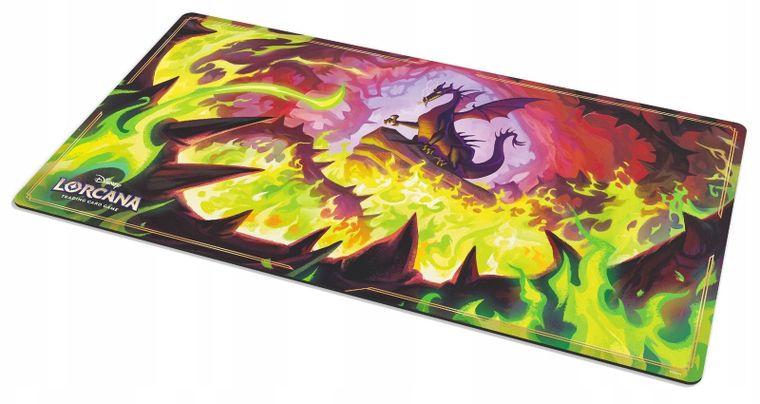 Lorcana, Disney, Winterspell, Playmat, mata do gry, Dragon