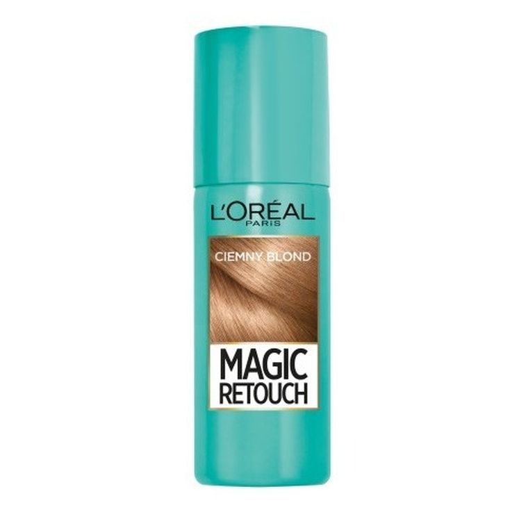 L'Oreal Paris, Magic Retouch, spray do retuszu odrostów, ciemny blond, 75 ml