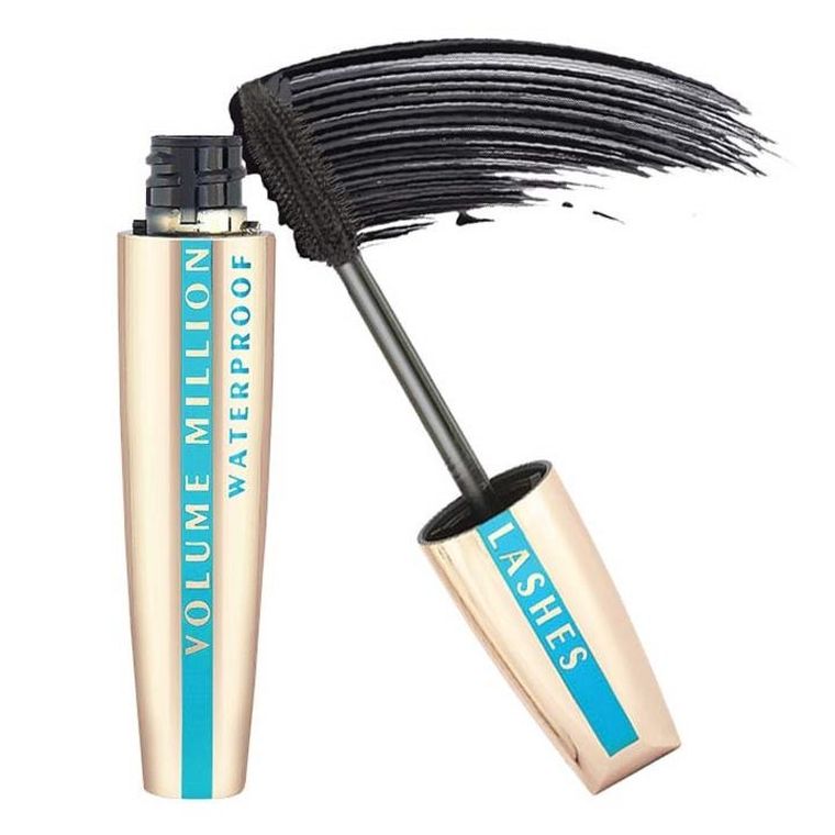 L'Oreal Paris, Volume Million Lashes, Waterproof, wodoodporny tusz do rzęs, czarny, 9 ml