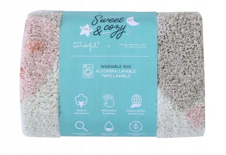 Lorena Canals, Believe, dywan bawełniany, 100 cm