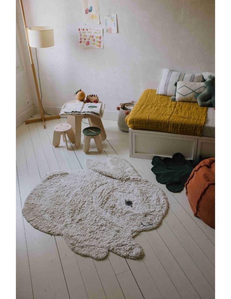 Lorena Canals, Króliczek, dywan bawełniany, 130-135 cm