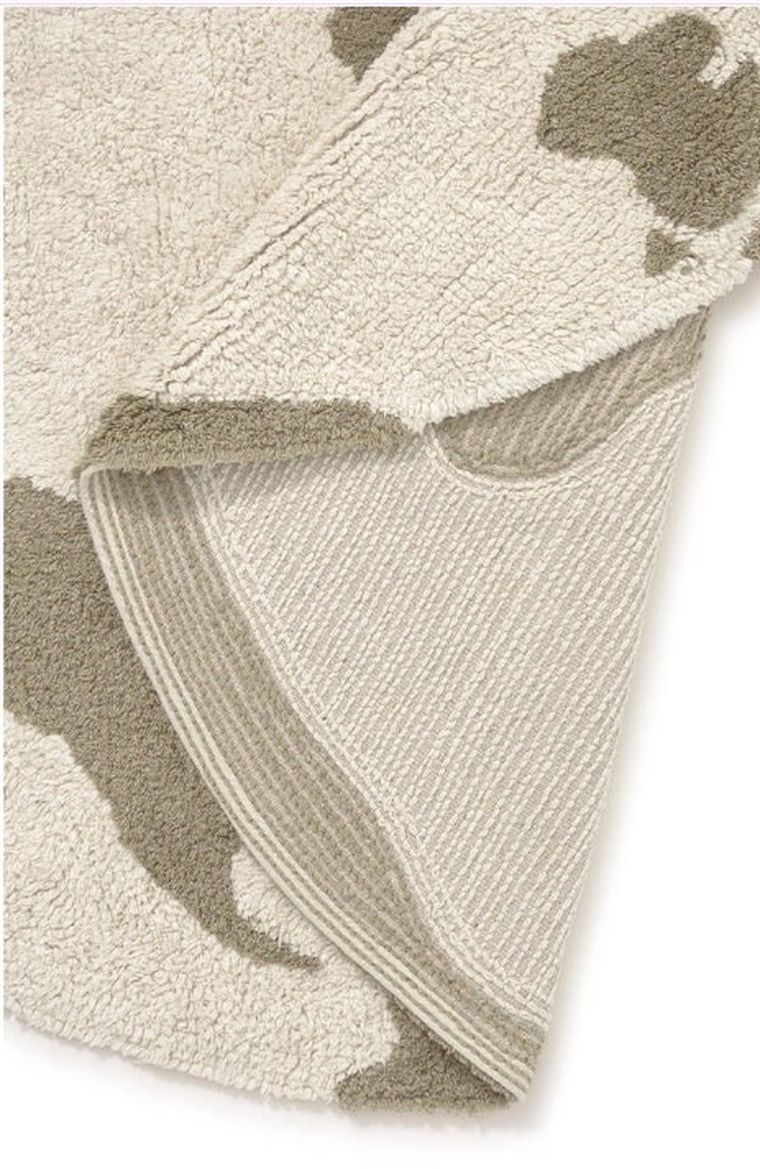 Lorena Canals, Mapa świata, dywan bawełniany, RugCycled, 120 cm