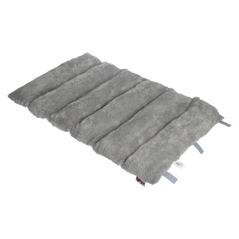 Love Story, Bicolore, podróżna mata dla psa, 80-50 cm, czarny + szary