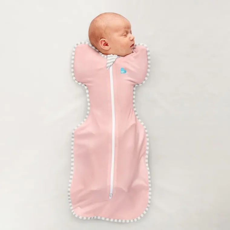 Love to Dream, Swaddle Up, otulacz, śpiworek, etap 1, 1.0 TOG, dusty pink, rozmiar S