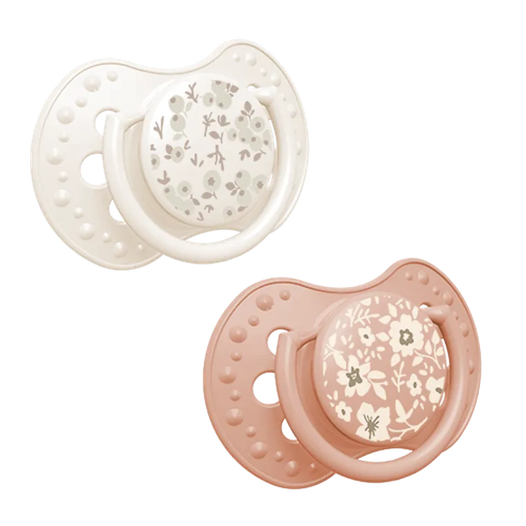 Lovi, Blossom Girl, smoczek silikonowy, dynamiczny, 6-18m, 2 szt.