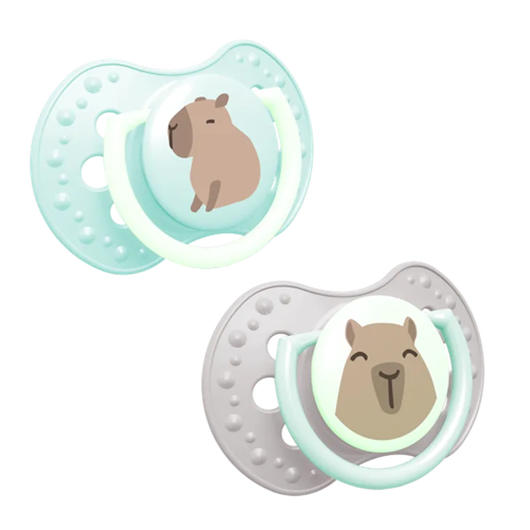 Lovi, CapiChill Boy, smoczek dynamiczny, silikonowy, 18m+, 2 szt.