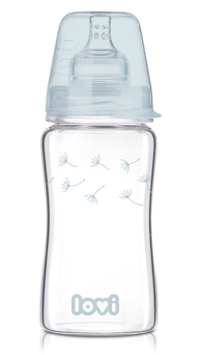Lovi, Diamond Glass, butelka szklana, Botanic, 250 ml