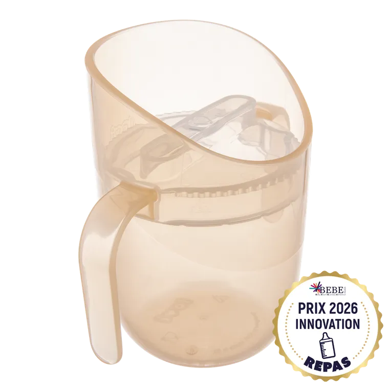 Lovi, Genius, kubek treningowy, nude, 150 ml