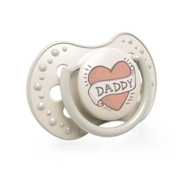 Lovi, I Love, smoczek silikonowy, dynamiczny, 0-6 m, 2 szt.