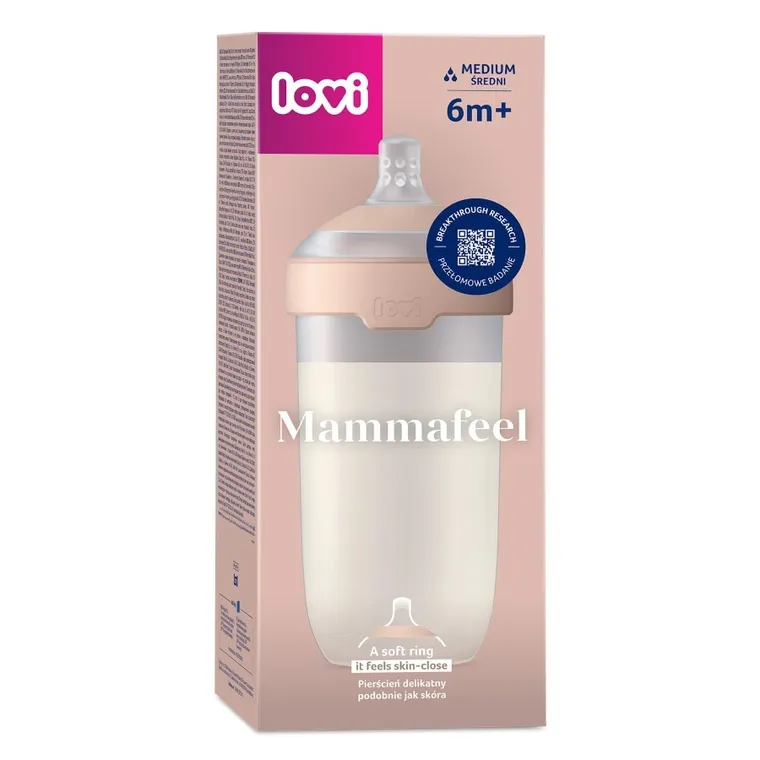 Lovi, Mammafeel, butelka, 6m+, 330 ml
