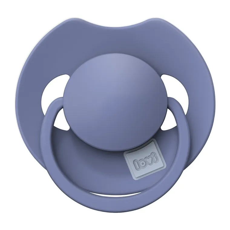 Lovi, Prime, smoczek silikonowy, dynamiczny, 0-6m, Blue, 1 szt.
