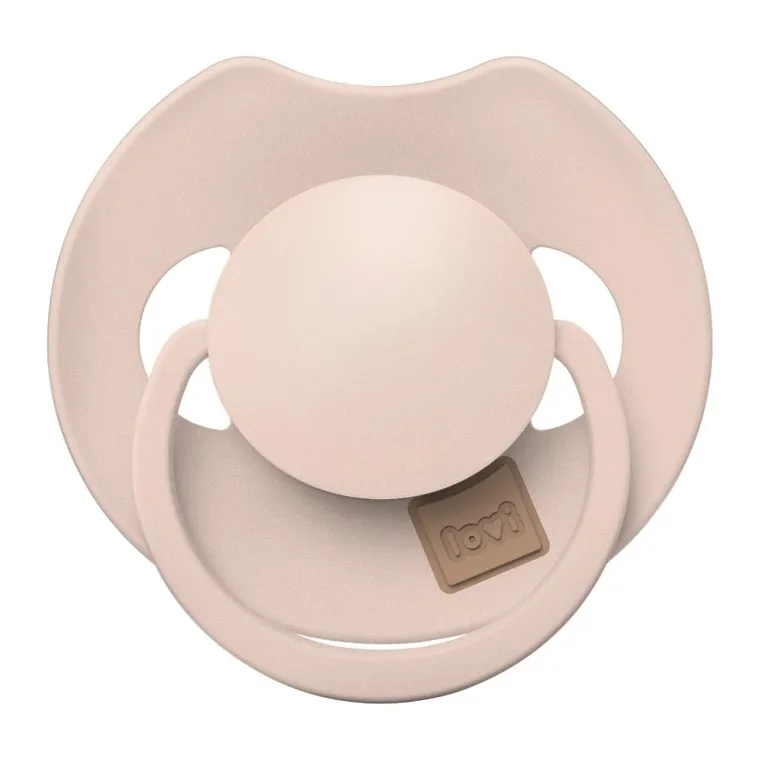 Lovi, Prime, smoczek silikonowy, dynamiczny, 0-6m, Nude, 1 szt.