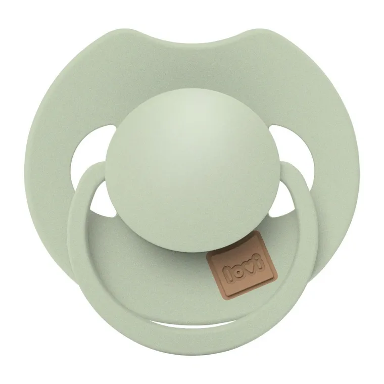 Lovi, Prime, smoczek silikonowy, dynamiczny, 0-6m, Pistachio, 1 szt.