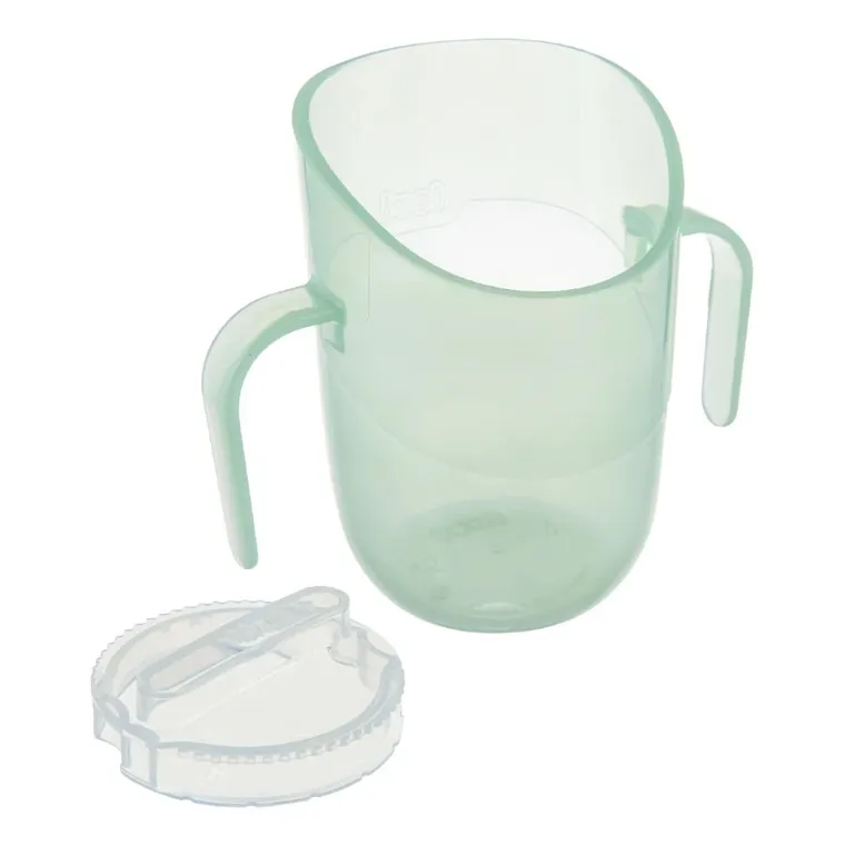 Lovi, zestaw: Genius, kubek, pistachio + Trends, butelka, zielona, 250 ml