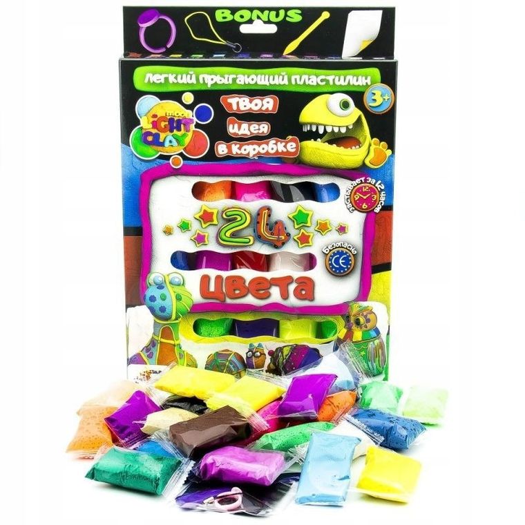 Lovin, ciastolina do modelowania, 24 kolory