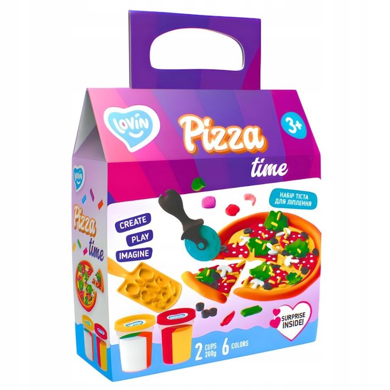 Lovin, Pizza time, ciastolina do modelowania