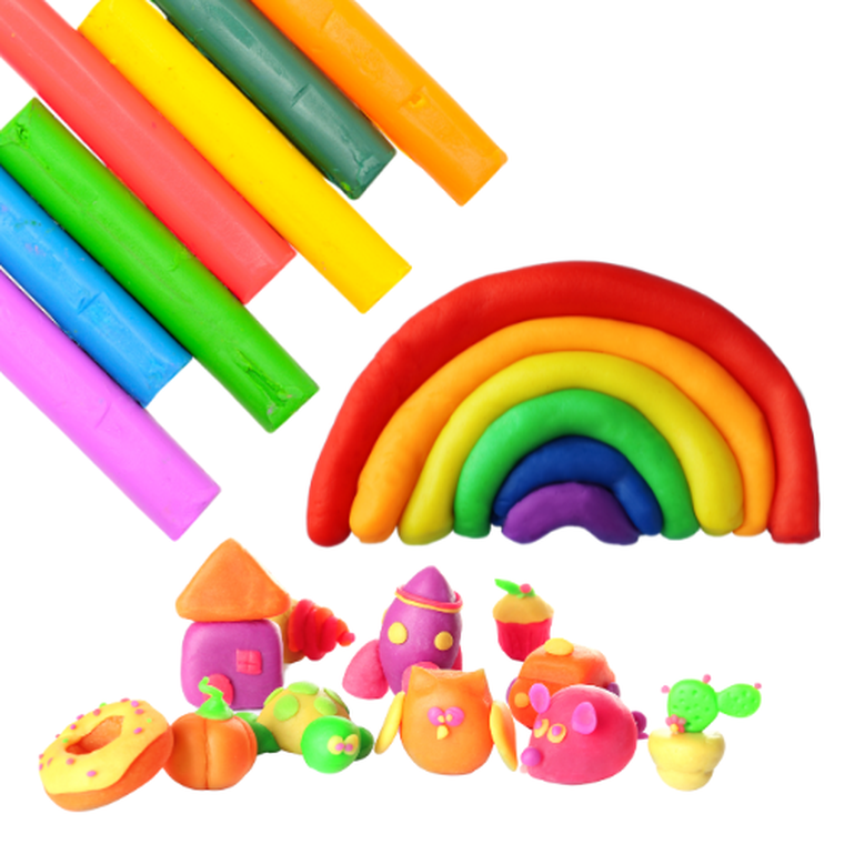 Lovin, zestaw lekkiej ciastoliny, 12 kolorów