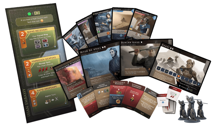 Lucky Duck Games, Diuna Imperium: Więzy krwi, dodatek do gry