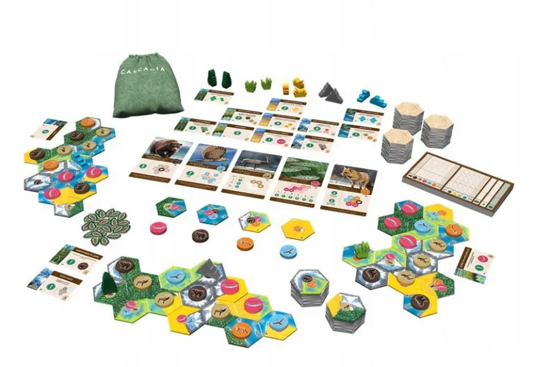 Lucky Duck Games, Kaskadia: Pomniki przyrody, gra strategiczna