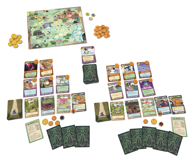 Lucky Duck Games, Tam gdzie kraczą żaby, gra karciana