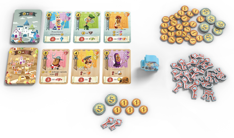 Lucky Duck Games, Zamek Kombo, gra karciana