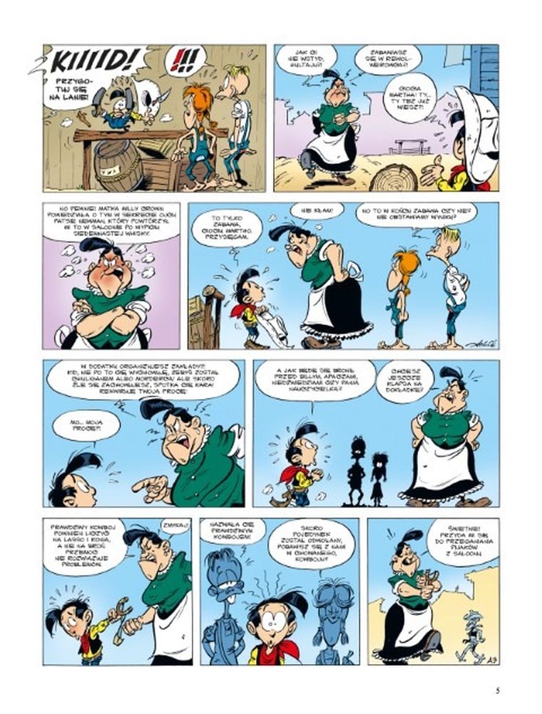 Lucky Luke - Kid Lucky. Tom 2. Niebezpieczne lasso