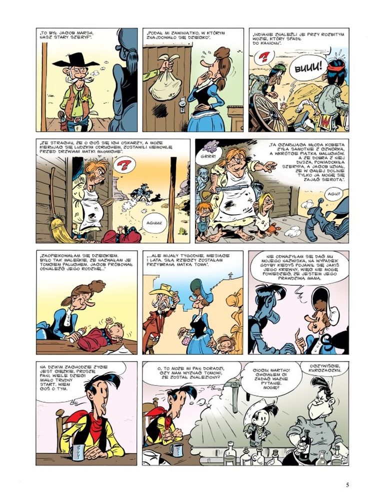 Lucky Luke. Kid Lucky. Tom 4. Podążaj za strzałą