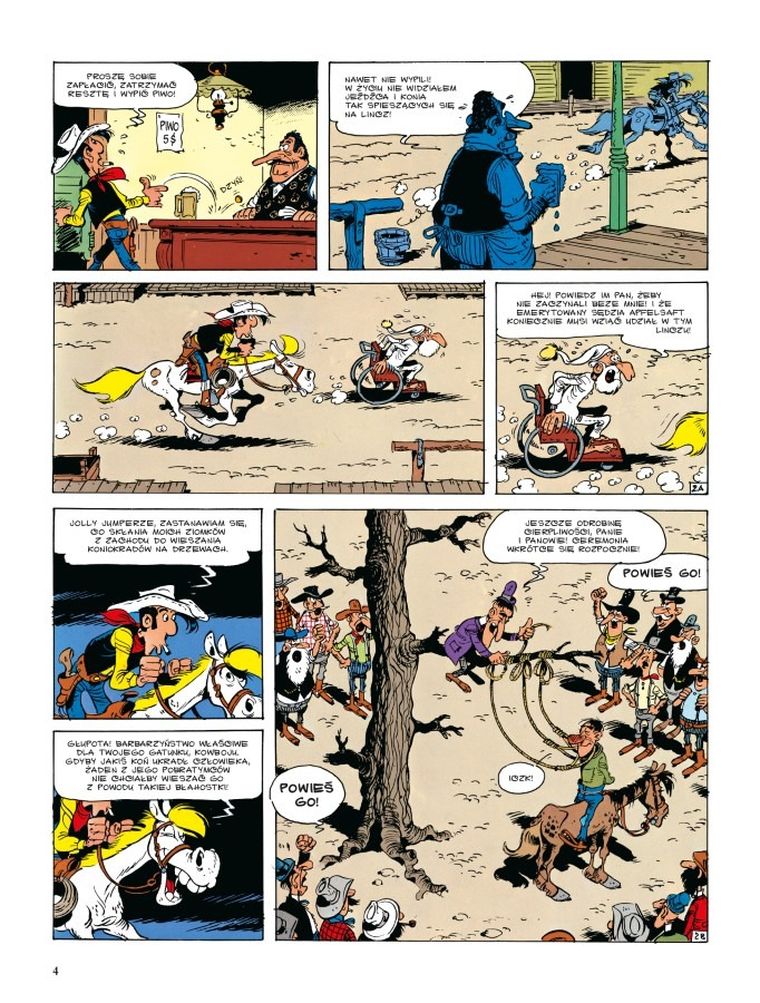 Lucky Luke. Sznur wisielca i inne historie
