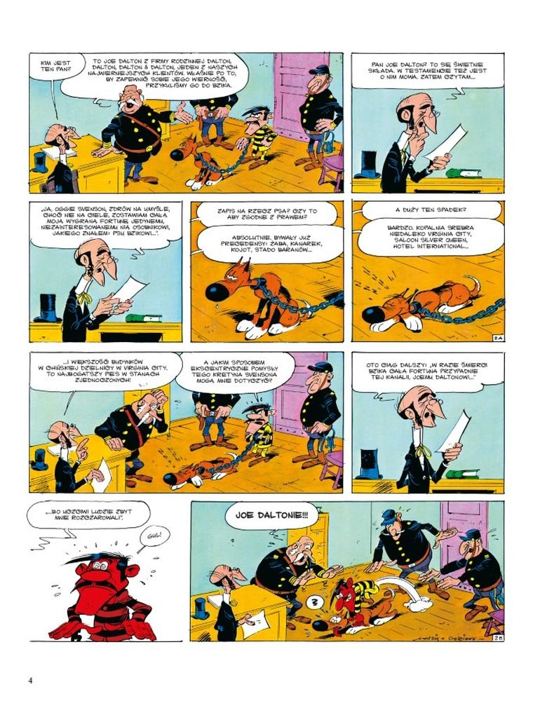 Lucky Luke. Tom 41. Spadek dla Bzika