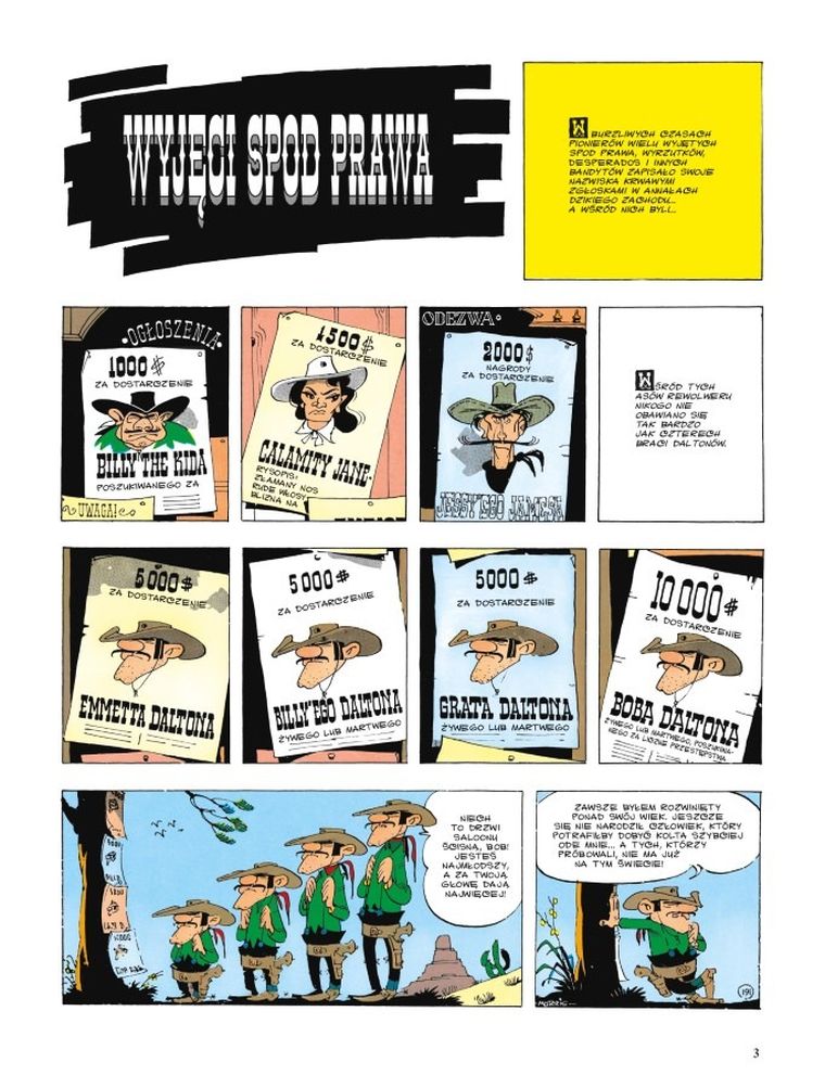 Lucky Luke. Wyjęci spod prawa