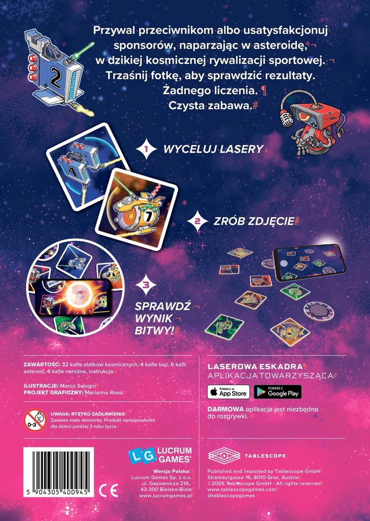 Lucrum Games, Laserowa Eskadra, gra strategiczna