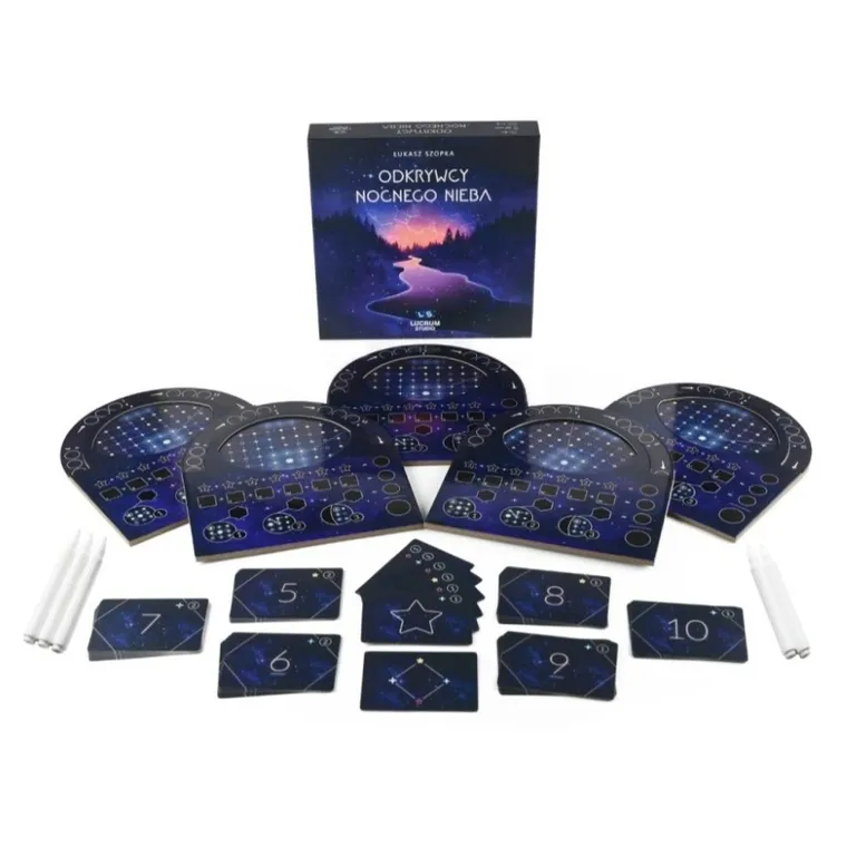 Lucrum Games, Odkrywcy nocnego nieba, gra familijna
