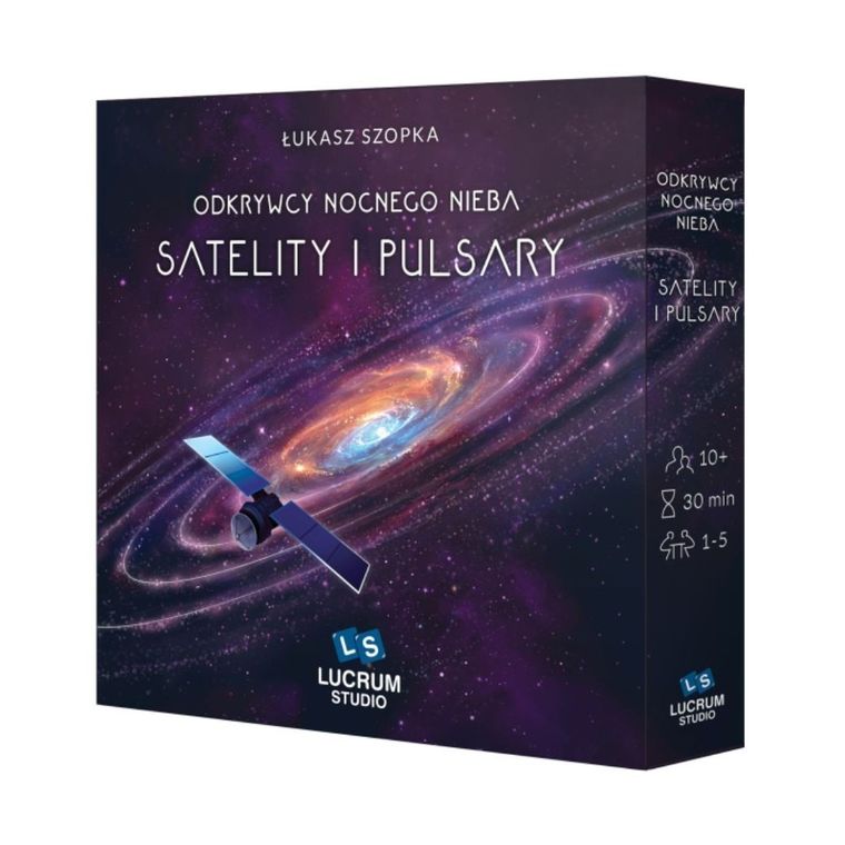 Lucrum Games, Odkrywcy nocnego nieba: Satelity i pulsary, dodatek do gry