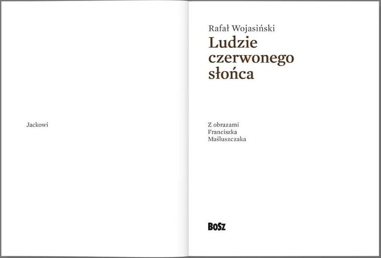 Ludzie czerwonego słońca