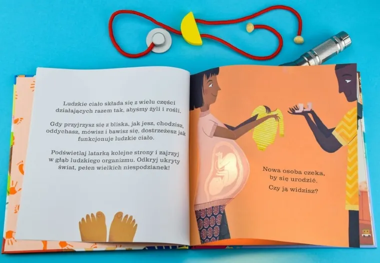 Ludzkie ciało. Podświetl i odkryj
