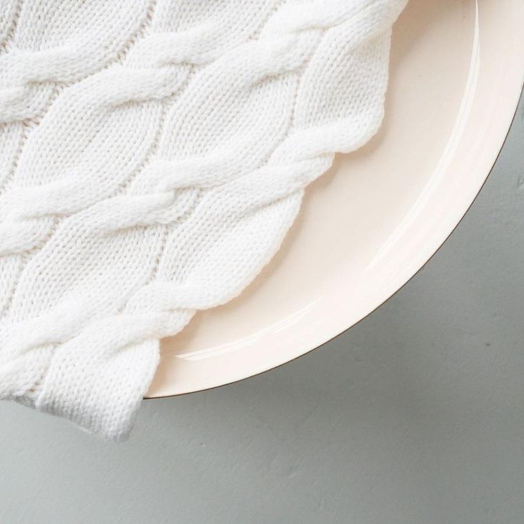 LullaLove, Premium, miękki kocyk z wełny merino, 80-100 cm