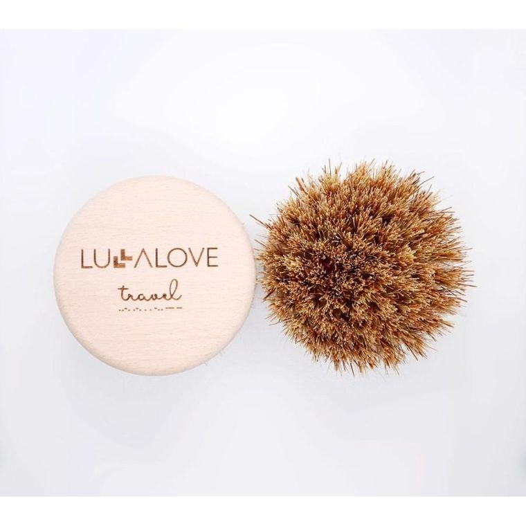 LullaLove, szczotka do masażu ciała, kokos i tampico z agawy