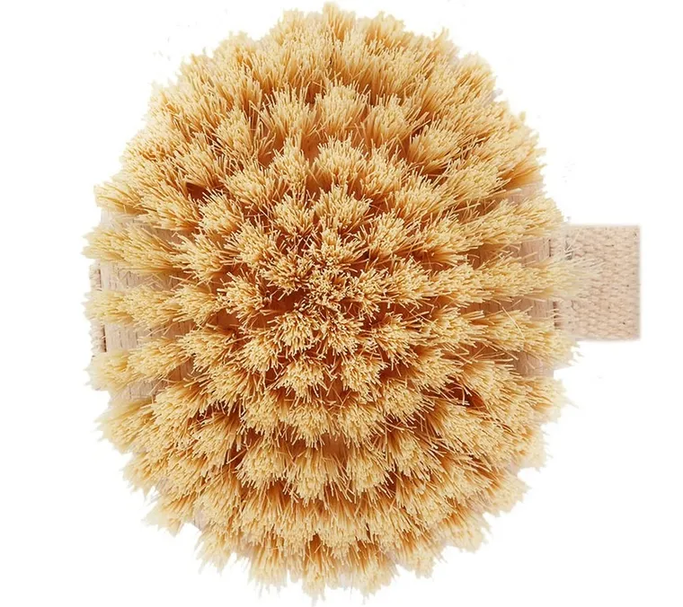 LullaLove, szczotka do masażu ciała na sucho, włókno tampico z agawy