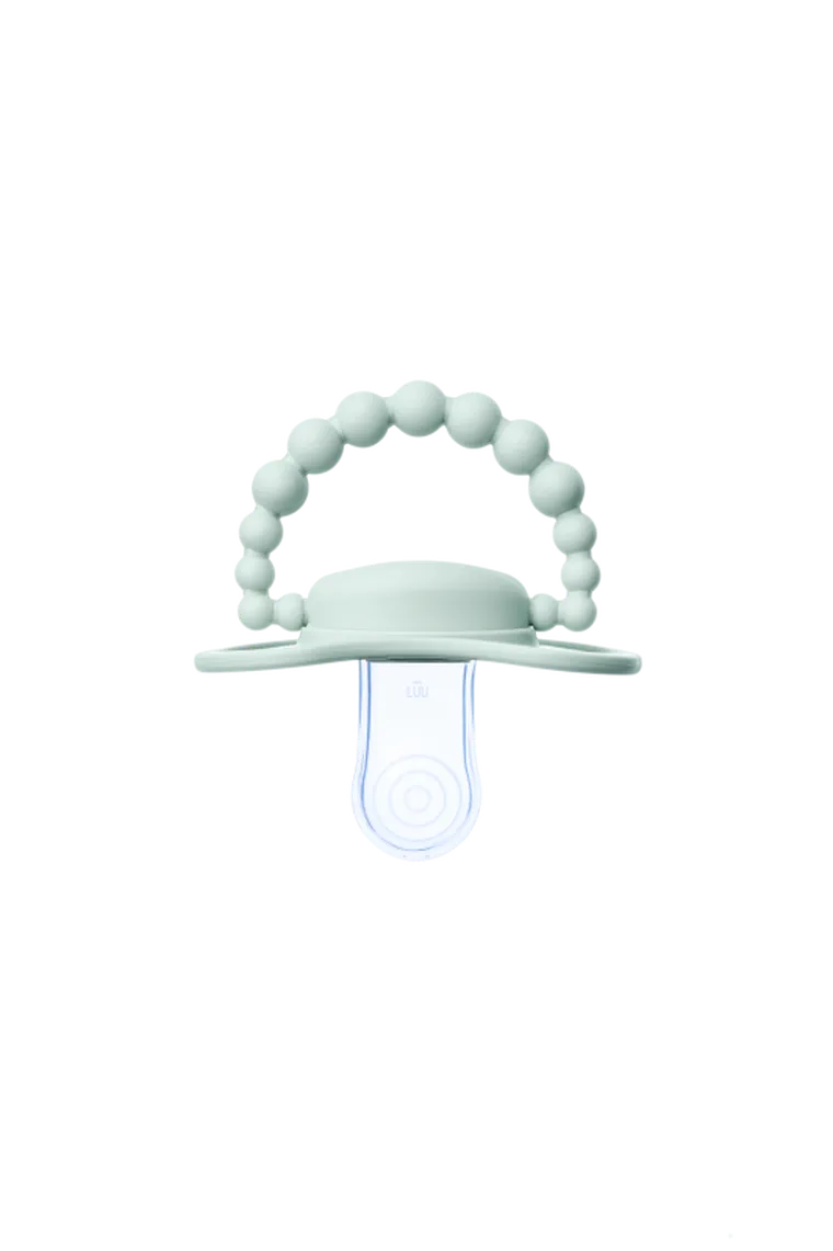 LUU Kids, smoczek pozycjonujący, Frozen Sage, 0-3m